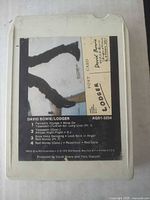 Front view of 8-track cartridge showing album art and catalog number