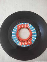 Front side of 7" single showing title The Loco-Motion on Capitol label