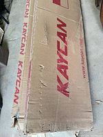 Kaycan branded carton containing long soffit panels