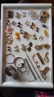 Full tray showing all jewelry pieces
