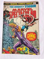 Front cover of Marvel Spectacular #11 showing title, Thor artwork, 25¢ price, Nov date