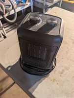 Front view of Utilitech ceramic space heater