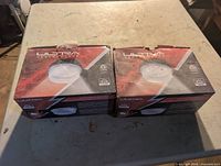 Two sealed Ultra Performance LED flood light boxes