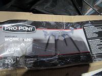 Box showing Pro-Point branding and product image of work stand