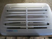Front view of Cobra LED insect trap