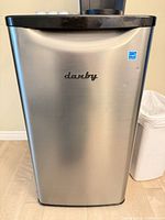 Front view showing Danby logo and stainless finish