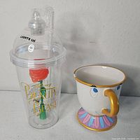 Tumbler and Chip mug side by side