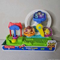 Boxed Little People Ferris Wheel playset front view