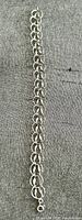 Full view of bracelet laid flat