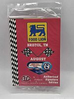 Front of sealed Food Lion NASCAR promotional trading card pack