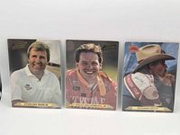 Front view of all three cards