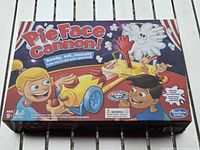 Front of Pie Face Cannon game box