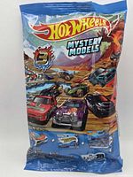 Front view of sealed Hot Wheels Mystery Models Series 3 blind bag