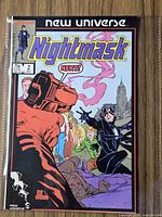 Front cover of Nightmask #2 in bag