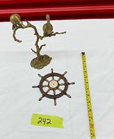 Lot overview showing both items with measuring tape