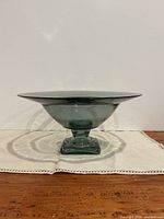 Full view of pedestal bowl side profile