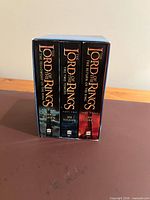 Front view of boxed set showing all three book spines in slipcase