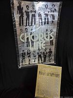 Poster and songbook together