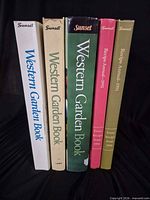 Spine view of all five books