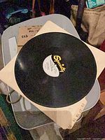 Specialty 78 RPM record on sleeve