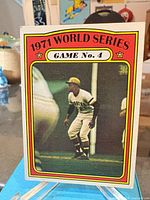 Front of card showing design and player image