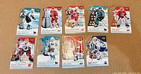 All nine Hardware Heroes cards laid out