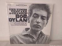 Front cover of LP in plastic sleeve
