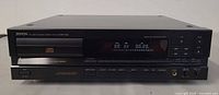 Front angled view of Denon DCD-1560 CD player showing overall condition
