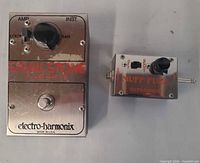 Top view of both pedals showing overall condition