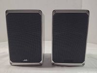 Front view of both JVC S-M30 speakers