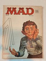 Front cover showing title, issue number, date, 25¢ price and Alfred E. Neuman artwork
