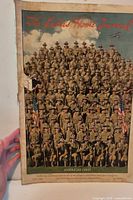 Front cover showing soldier formation artwork