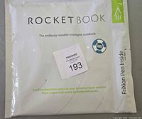 Front of sealed Rocketbook Core package