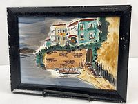 Front view showing full tile artwork and frame