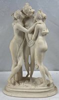 Full view of Alvastone Three Graces sculpture