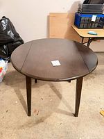 Full view of table with leaves extended