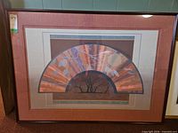Front view of framed limited edition print