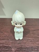 Front view of Precious Moments Junior Bridesmaid figurine
