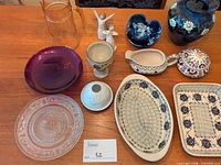 All items grouped on table