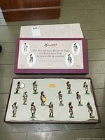 Closed presentation box with label and set number 428