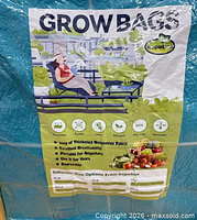 Front of sealed package showing product label