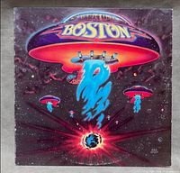 Front sleeve artwork showing Boston spaceship graphic