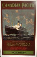 Full poster showing ship and text