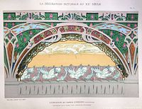 Plate 11 Décoration au Casino d’Enghien
