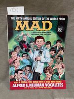 Front cover of 1966 Ninth Annual Edition "The Worst From MAD"