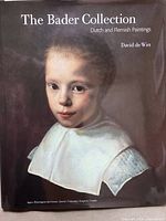 Front cover showing dust jacket portrait and full title