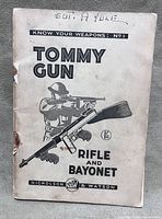 Front cover showing title, illustration, wear