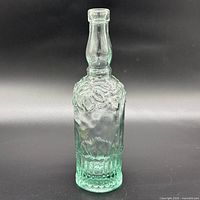 Full view of bottle front and shape