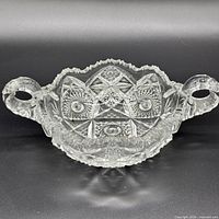 Overhead view showing starburst cut pattern and both handles