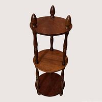 Full view of 3-tier plant stand